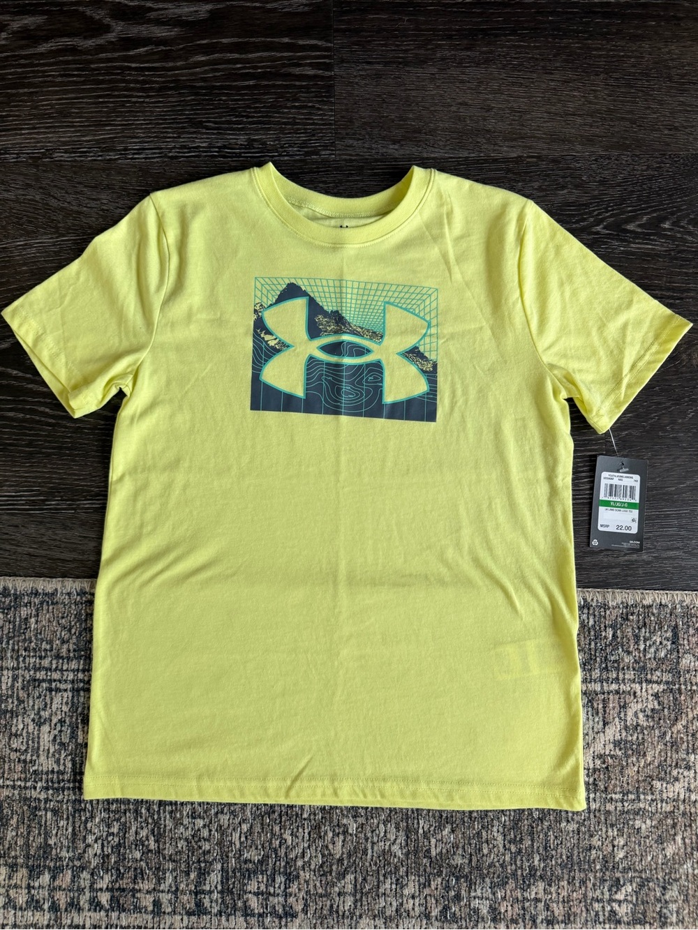 Under Armour Neon Yellow Logo T‑Shirt